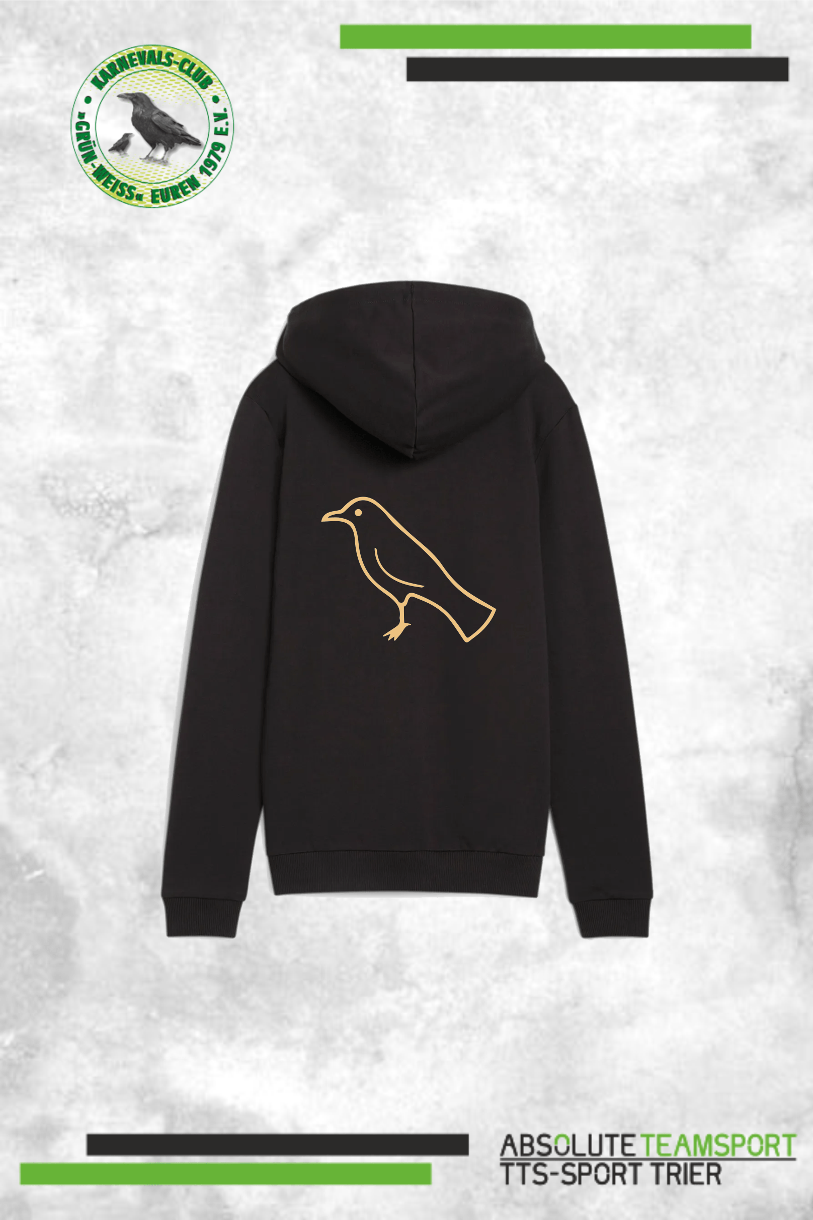 TeamGoal Casuals Hoody Gold – Bild 2