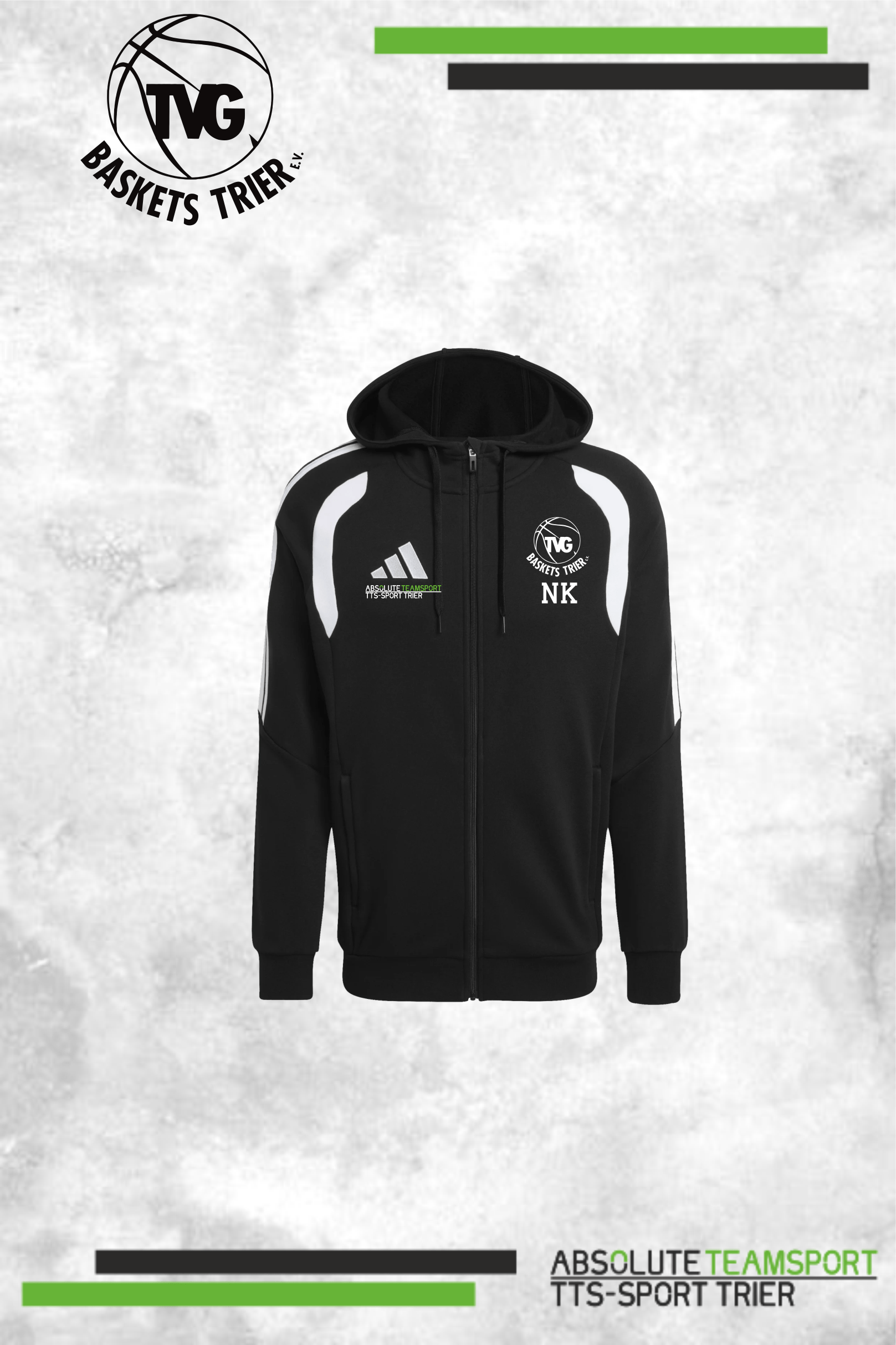 Tiro 26 Full Zip Hoodie TVG