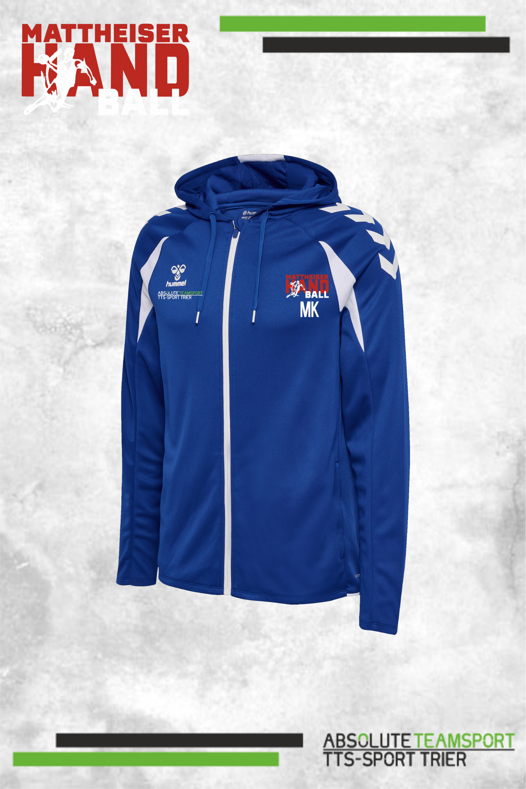 hmlCORE 2.0 ZIP HOODIE -Mattheiser HB-