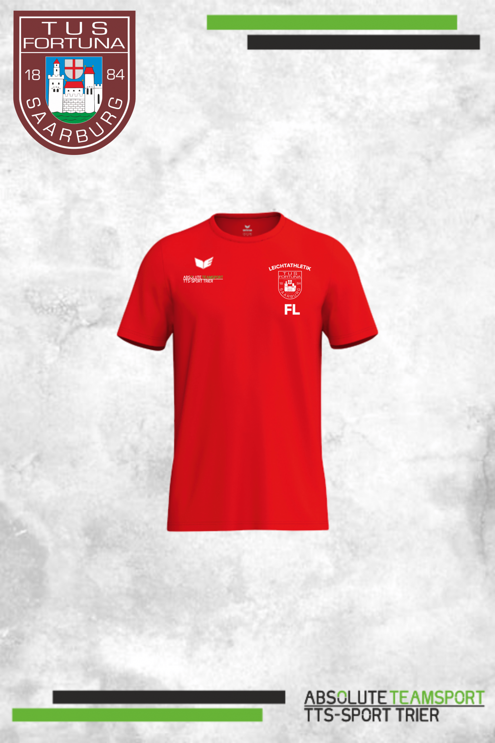 INTRO Shirt function Kids -Saarburg Leichtathletik-