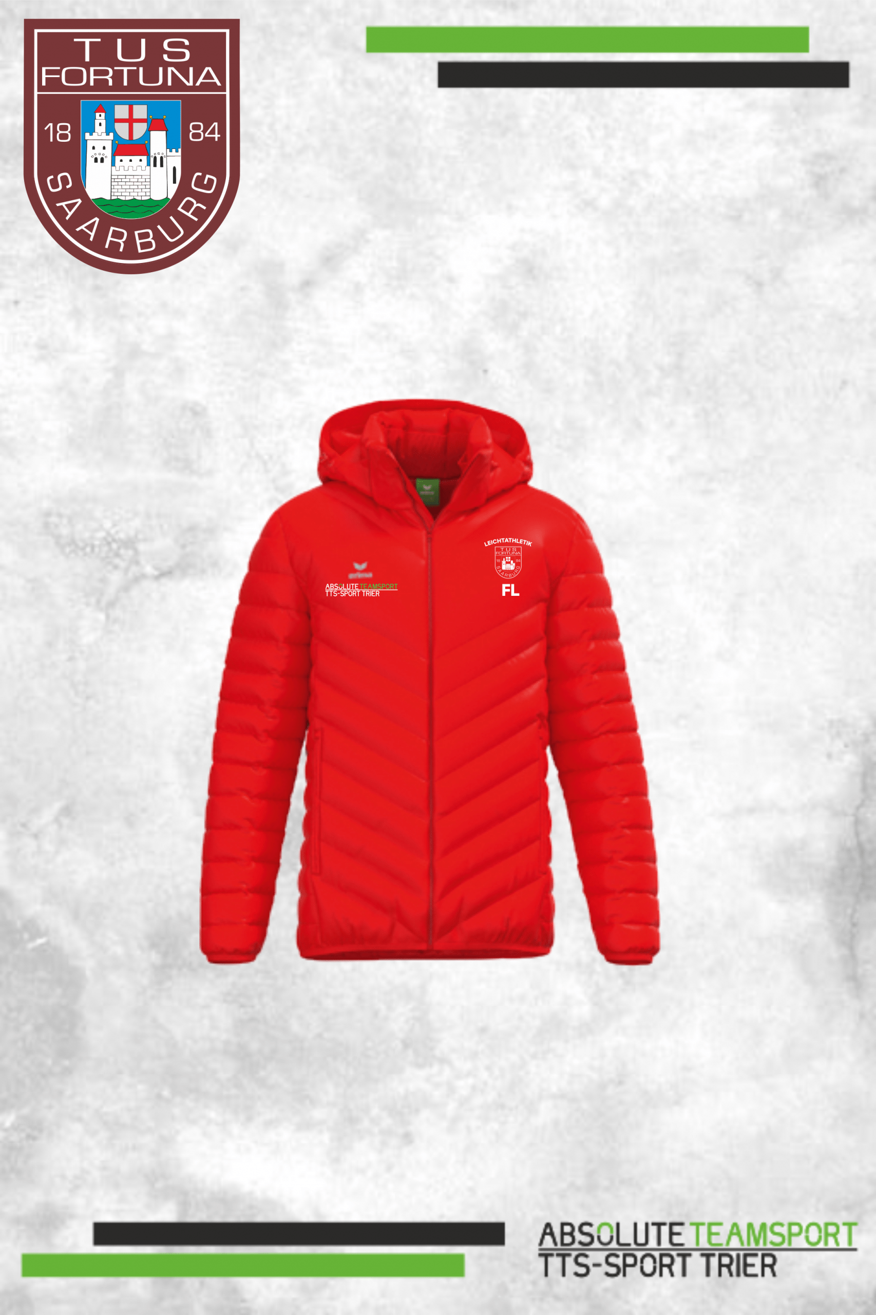 Puffer Jacket -Saarburg Leichtathletik-