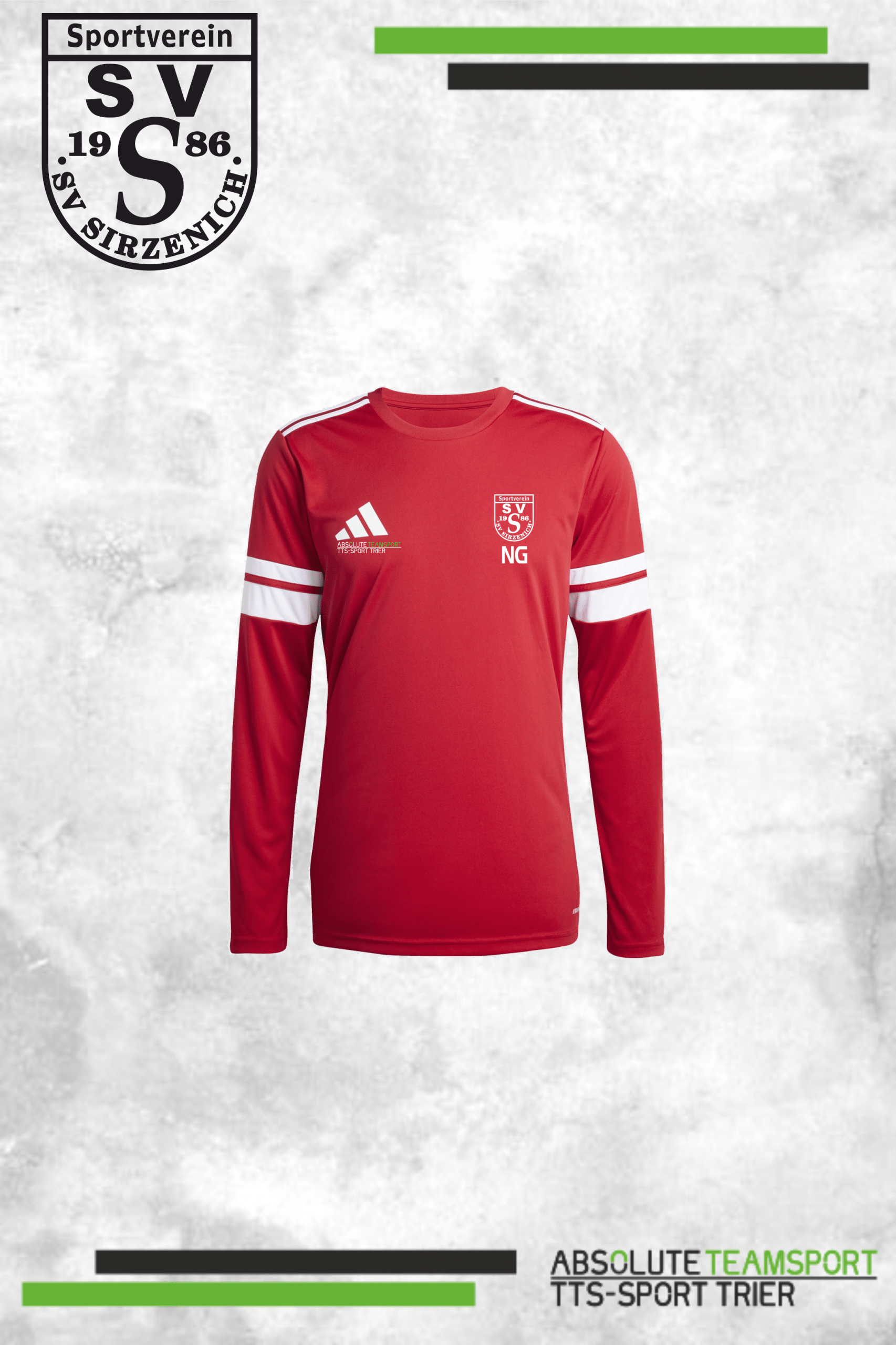 Squadra 26 Jersey Long Sleeve -SV Sirzenich-