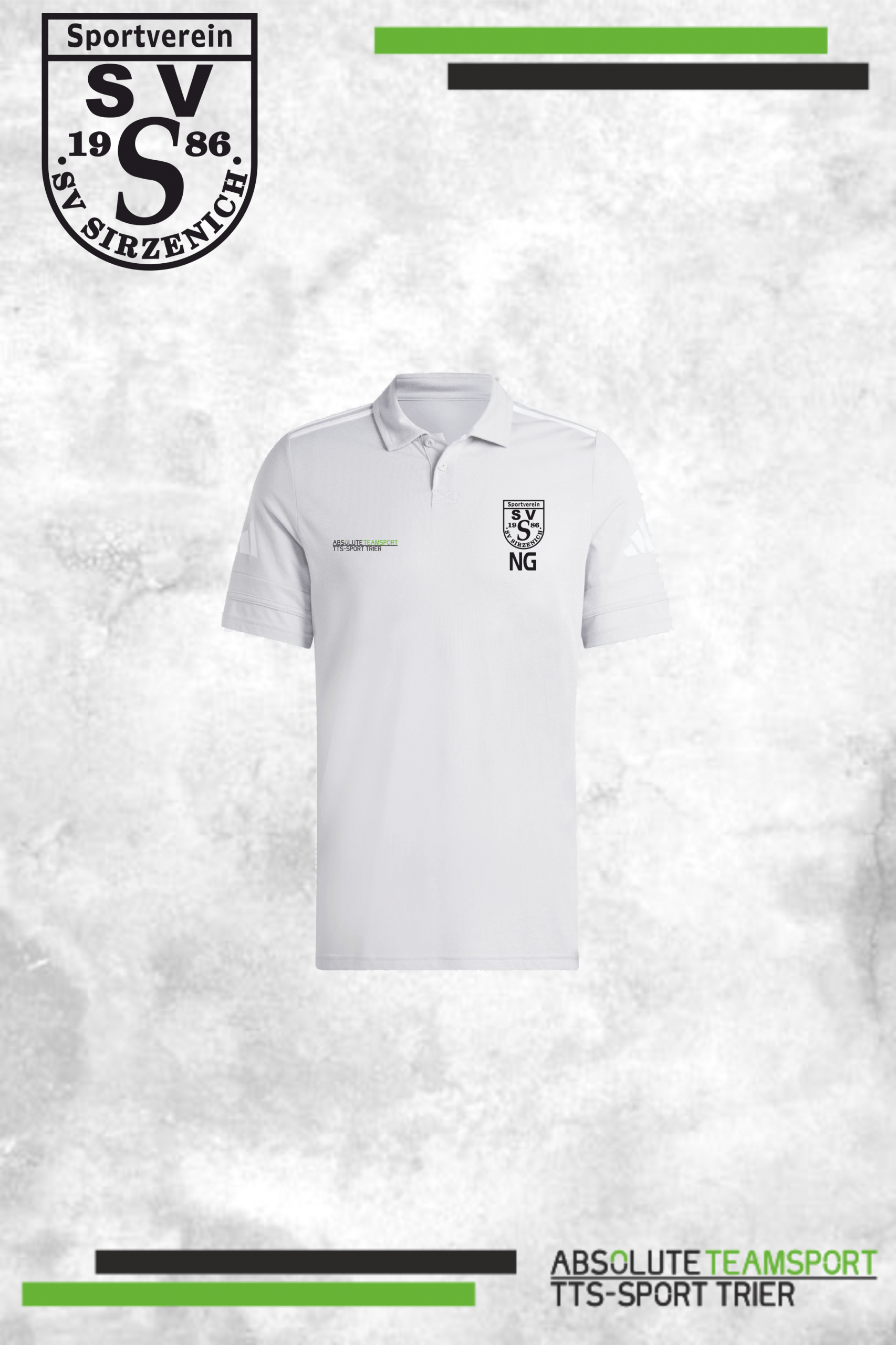 Squadra 25 Cotton Polo Shirt -SV Sirzenich-