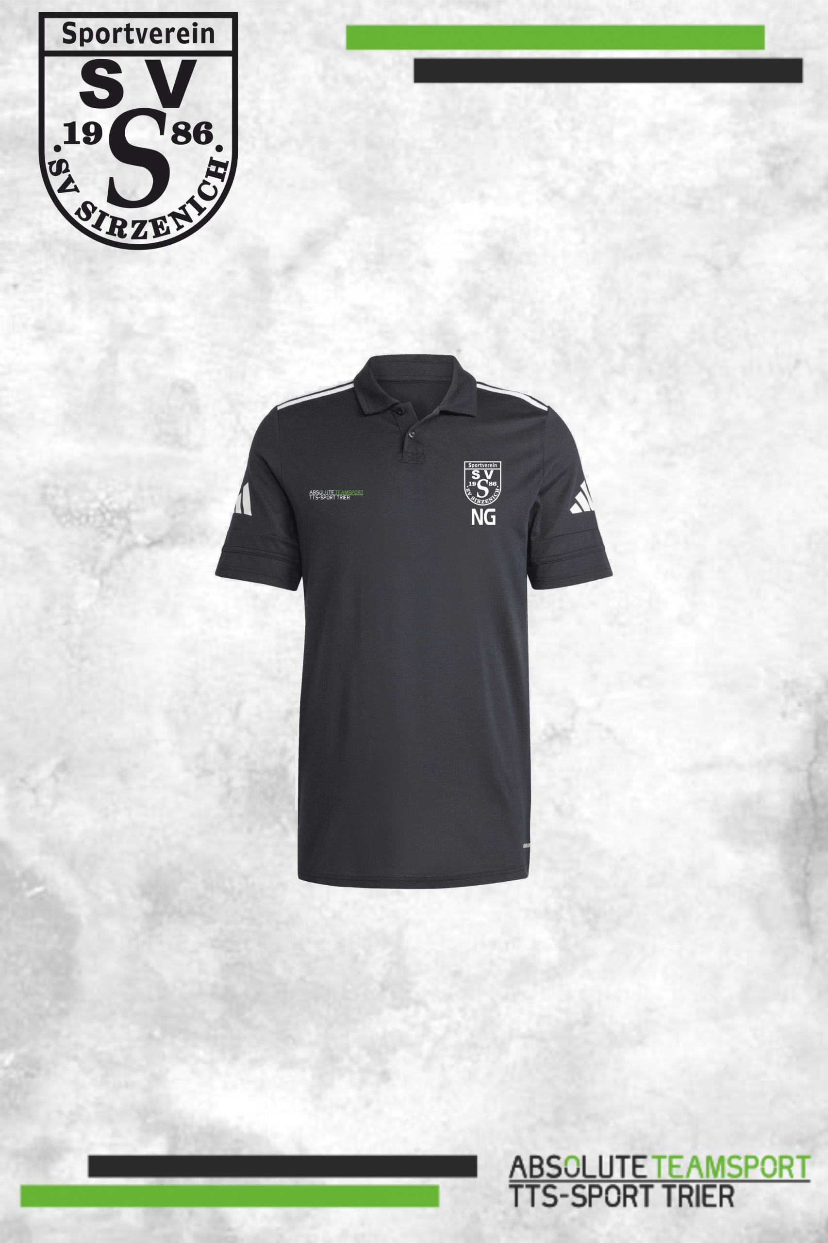 Squadra 25 Cotton Polo Shirt -SV Sirzenich-