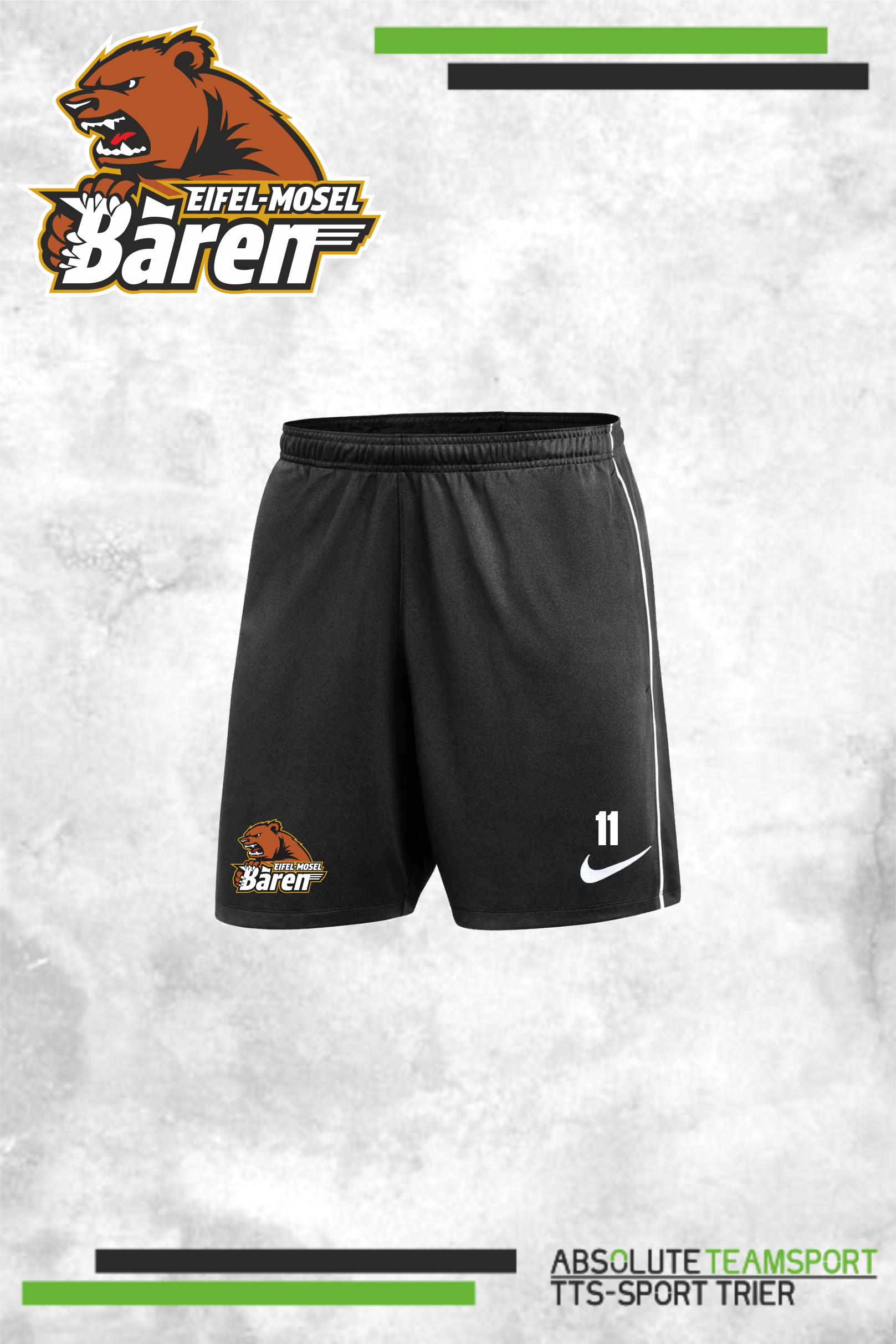 Park Knit Zippered Short-Eifel-Mosel Bären-