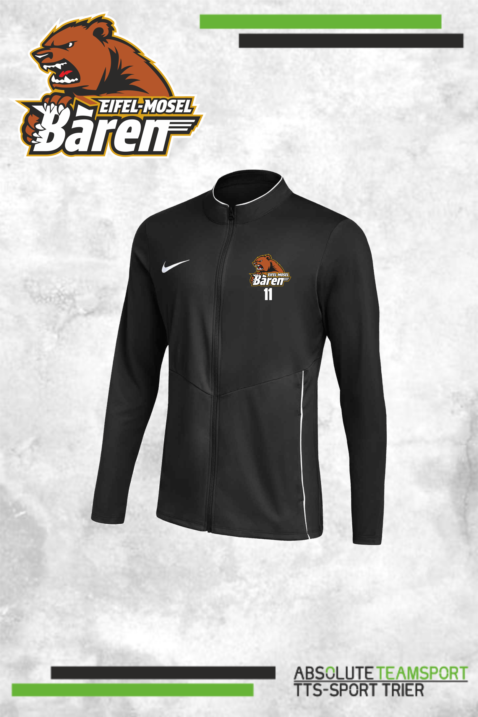 Park Knit Track Jacket Eifel-Mosel Bären