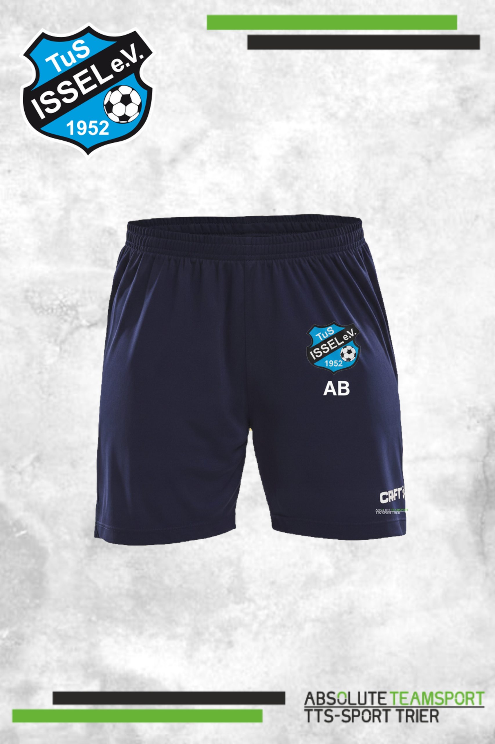 Craft Squad Solid Short Damen TuS Issel