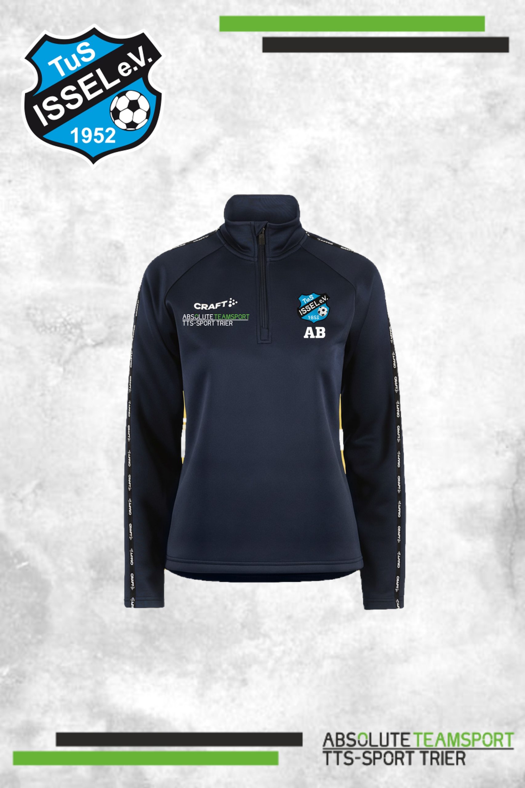 New Wave Squad 2.0 Half Zip Damen TuS Issel
