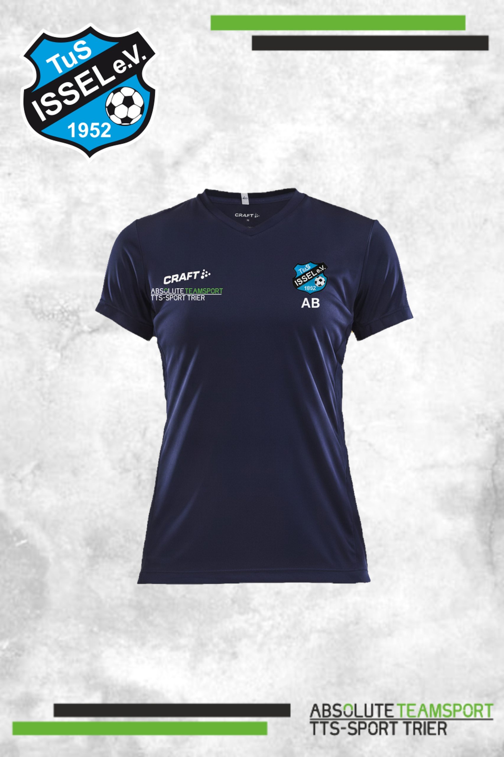 New Wave Squad Solid Trikot Kurzarm Damen TuS Issel