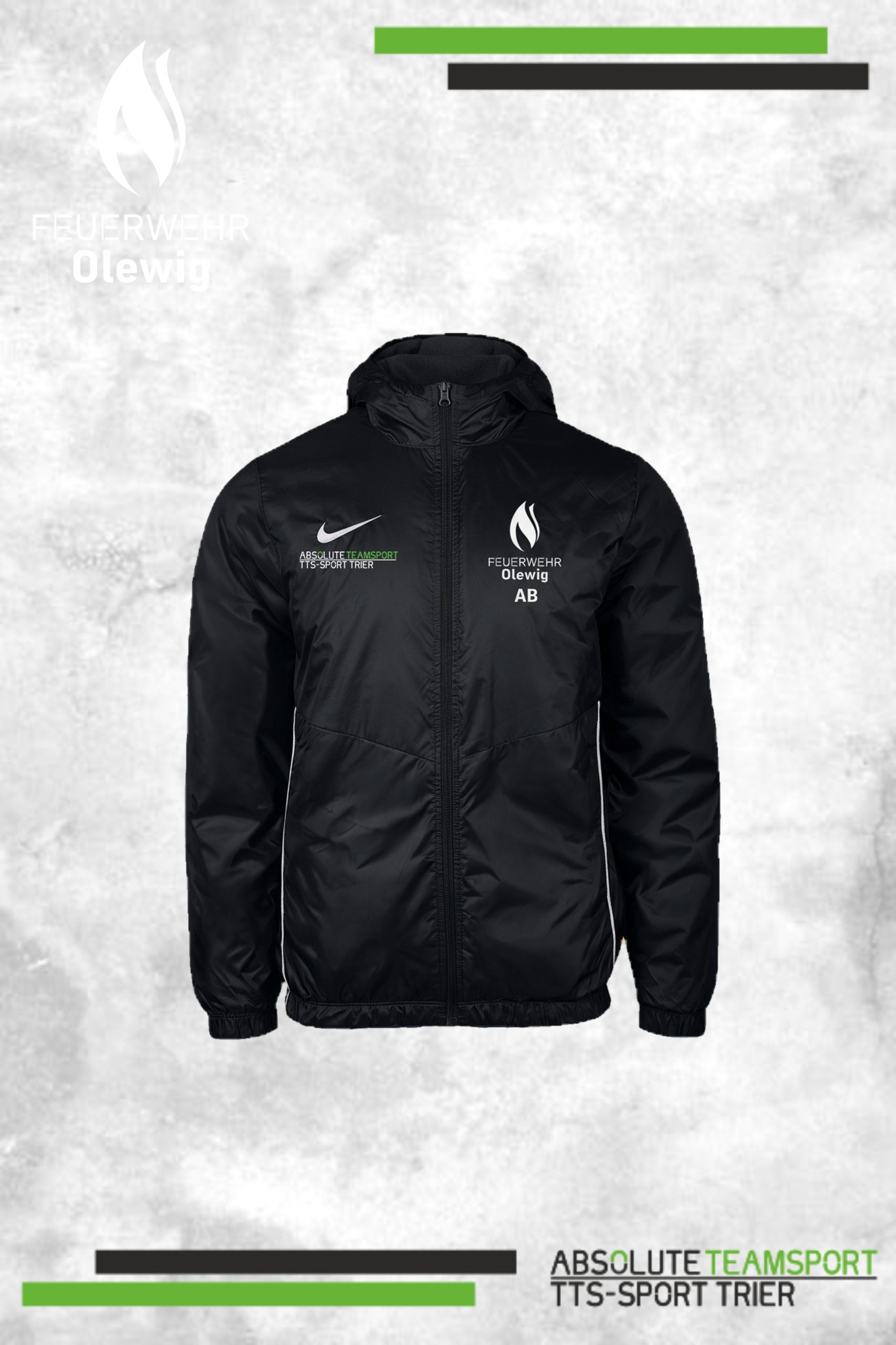 Nike Park 26 Fall Jacket Feuerwehr Olewig