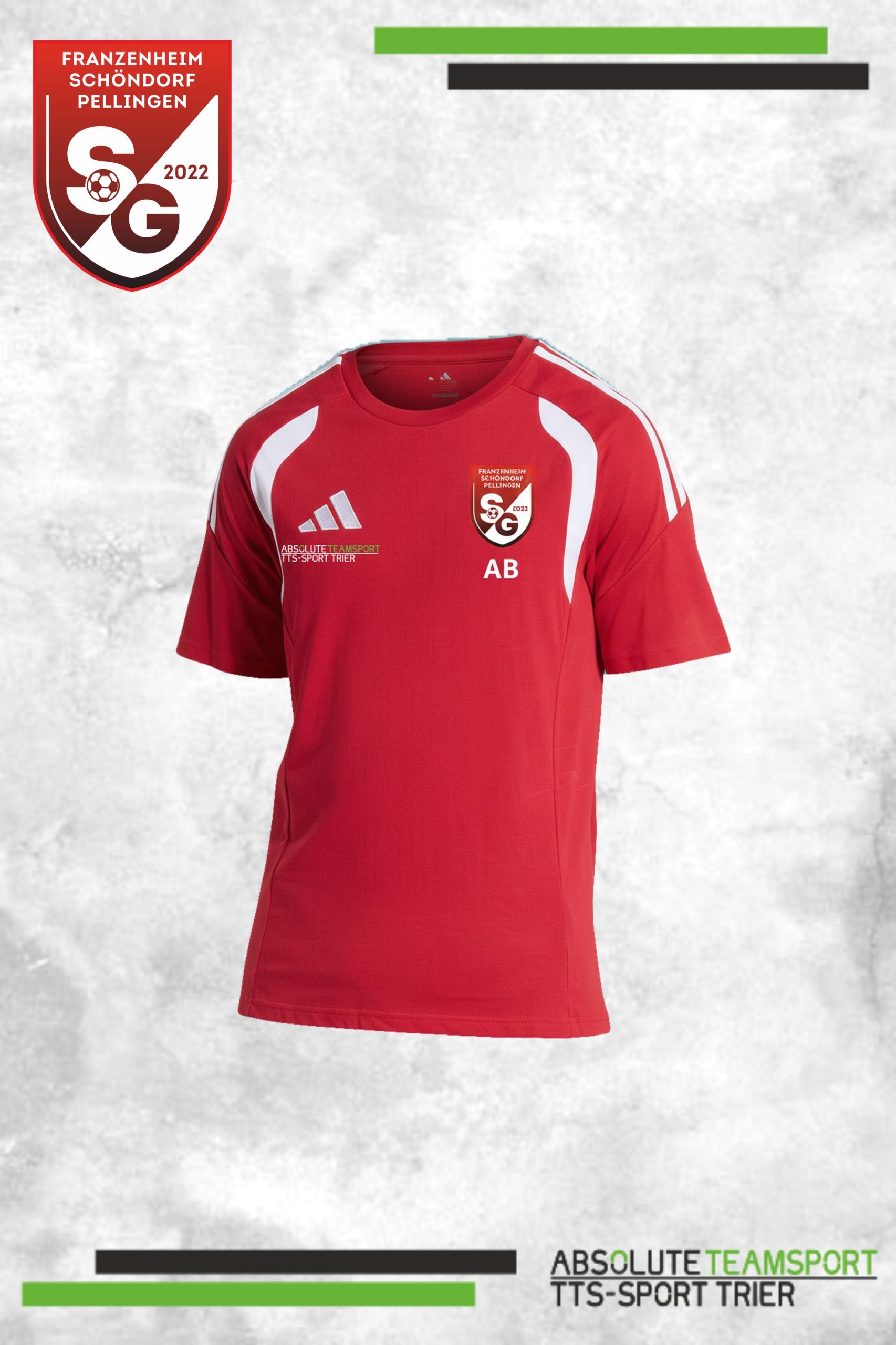 Tiro 26 League T-Shirt SG Franzenheim Schöndorf Pellingen